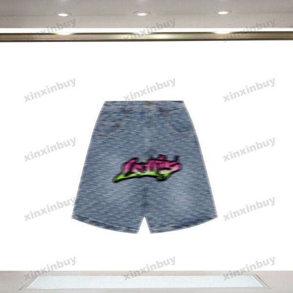 xinxinbuy men women designer shorts pant toothbrush gradient embroidery denim spring summer white black blue 327930 s-2xl
xinxinbuy men women designer shorts pant toothbrush gradient embroidery denim spring summer white black blue 327930 s-2xl