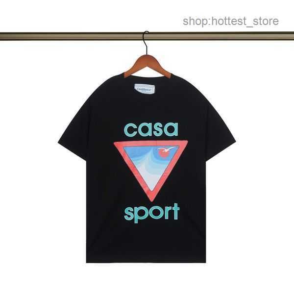 2023 casablanca t shirt mens t-shirts womens designer shirts short sleeves luxury brand clothes summer leisure breathable printed clothing 4, White;black
2023 casablanca t shirt mens t-shirts womens designer shirts short sleeves luxury brand clothes summer leisure breathable printed clothing 4, White;black