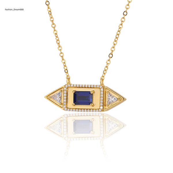 founder band original designer style emerald cut sapphire necklace with side stone moissanite pendant in sterling silver
founder band original designer style emerald cut sapphire necklace with side stone moissanite pendant in sterling silver