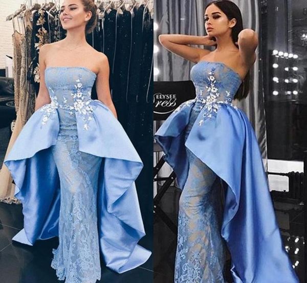 saudi arabia skyblue prom dresses with satin overskirt fashion strapless applique lace mermaid party dress glamorous evening7830651, Black
saudi arabia skyblue prom dresses with satin overskirt fashion strapless applique lace mermaid party dress glamorous evening7830651, Black