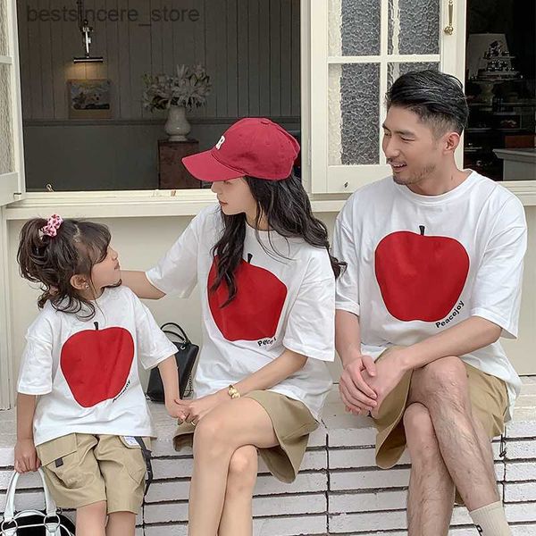 round neck short sleeved parent-child outfit boys and girls fruit t-shirt family uniform mother daughter mother child l230522, Blue
round neck short sleeved parent-child outfit boys and girls fruit t-shirt family uniform mother daughter mother child l230522, Blue