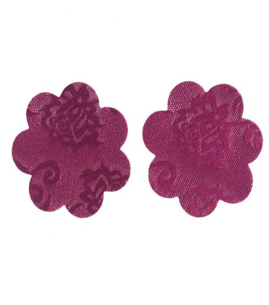 dnc006 star shape black skin purple lace cloth disposable safety nipple protect covers tit tape stickers pasties breast pad5304693
dnc006 star shape black skin purple lace cloth disposable safety nipple protect covers tit tape stickers pasties breast pad5304693