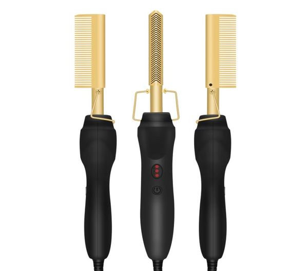 comb multifunctional comb hair straightener brush high heat gold ceramic press comb titanium alloy hair curler curling brush9215543, Black
comb multifunctional comb hair straightener brush high heat gold ceramic press comb titanium alloy hair curler curling brush9215543, Black