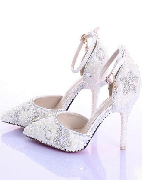 pointed toe wedding shoes fashion ivory pearls genuine leather party prom heels ankle straps rhinestone women pumps7938026, Black
pointed toe wedding shoes fashion ivory pearls genuine leather party prom heels ankle straps rhinestone women pumps7938026, Black