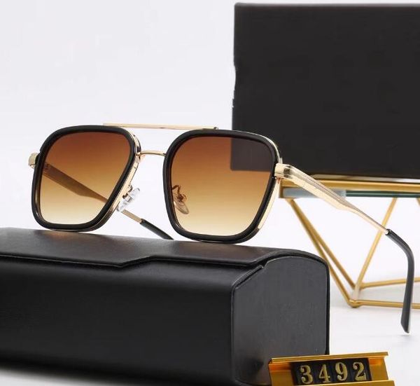 luxury designer sunglasses man woman classics outdoors goggles black vintage metal sunglasses summer beach radiation protection multicolor c, White;black
luxury designer sunglasses man woman classics outdoors goggles black vintage metal sunglasses summer beach radiation protection multicolor c, White;black