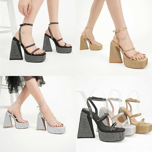 summer sandals crystal wedges platform women new ankle buckle strap chunky high heels gladiator shoes 230511, Black
summer sandals crystal wedges platform women new ankle buckle strap chunky high heels gladiator shoes 230511, Black