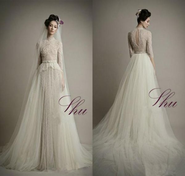 a line high neck beach wedding dresses lace appliques beaded pearls long sleeve boho wedding gowns custom made plus size bridal dr3715859, White
a line high neck beach wedding dresses lace appliques beaded pearls long sleeve boho wedding gowns custom made plus size bridal dr3715859, White