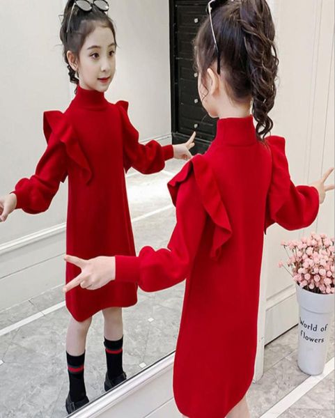 xmas girls red knitting dresses autumn winter children falbala fly sleeve turtleneck knitted dress kids sweater clothing a78392743394, Red;yellow
xmas girls red knitting dresses autumn winter children falbala fly sleeve turtleneck knitted dress kids sweater clothing a78392743394, Red;yellow