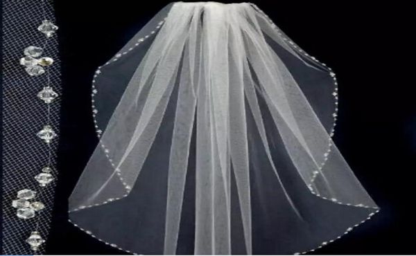 2019 simple custom made whiteivory sheer wedding veils tulle beads eage bridal veils with comb one layer wedding accessories8574946, Black
2019 simple custom made whiteivory sheer wedding veils tulle beads eage bridal veils with comb one layer wedding accessories8574946, Black