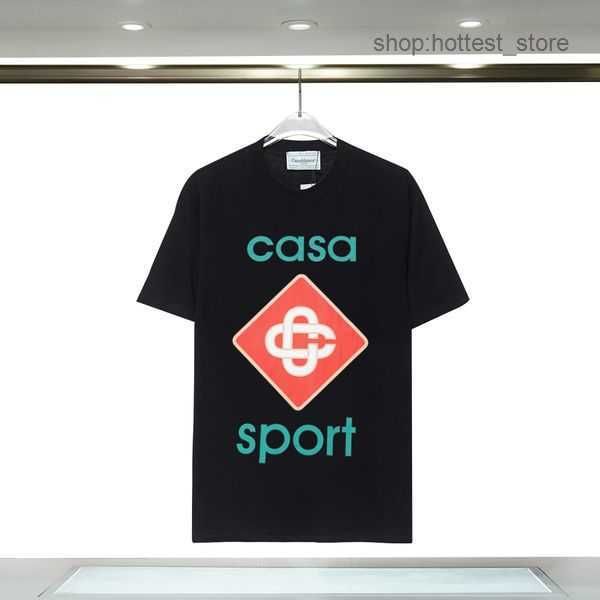 2023 casablanca t shirt mens t-shirts womens designer shirts short sleeves luxury brand clothes summer leisure breathable printed clothing 5, White;black
2023 casablanca t shirt mens t-shirts womens designer shirts short sleeves luxury brand clothes summer leisure breathable printed clothing 5, White;black