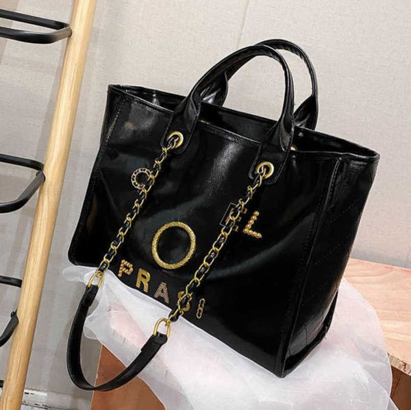 fashion women's luxury hand bags beach bag brand ch metal badge classic totes handbags small mini pearl handbag female capacity large l, Black;red
fashion women's luxury hand bags beach bag brand ch metal badge classic totes handbags small mini pearl handbag female capacity large l, Black;red