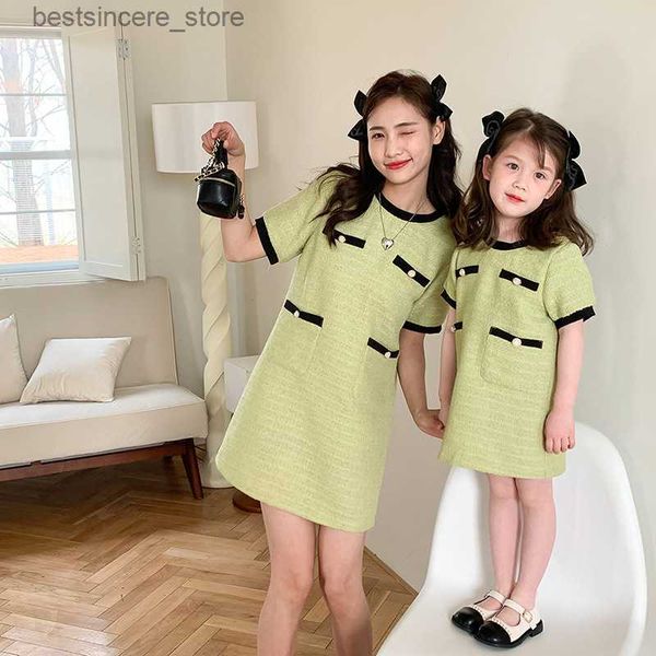 2022 mother daughter matching dressess parent-child clothes baby girls summer dress for women clothing fashion mom and me robe l230522, Blue
2022 mother daughter matching dressess parent-child clothes baby girls summer dress for women clothing fashion mom and me robe l230522, Blue