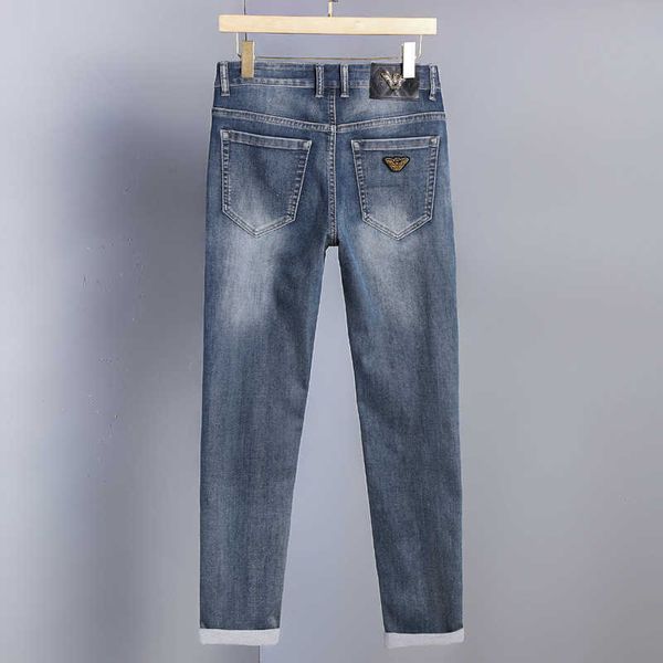 men's jeans designer 2023 spring/summer new embroidery big cow slim fit straight sleeve elastic long pants aj oq4v, Blue
men's jeans designer 2023 spring/summer new embroidery big cow slim fit straight sleeve elastic long pants aj oq4v, Blue