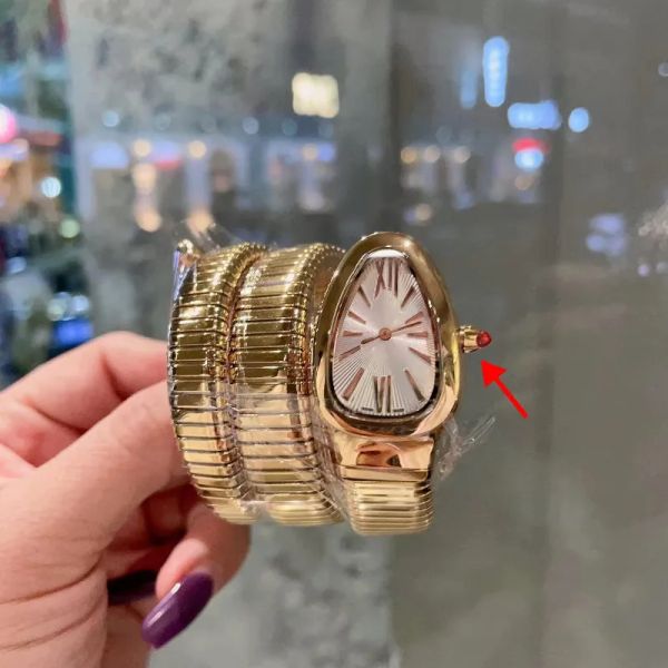 women's watch snake shadow diamond swiss quartz movement sapphire mirror finish steel made body strap showcases high grade elegant luxu, Slivery;brown
women's watch snake shadow diamond swiss quartz movement sapphire mirror finish steel made body strap showcases high grade elegant luxu, Slivery;brown