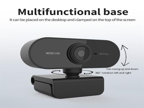 hd 1080p webcam mini computer pc webcamera with microphone rotatable cameras for live broadcast video calling conference work7054609
hd 1080p webcam mini computer pc webcamera with microphone rotatable cameras for live broadcast video calling conference work7054609