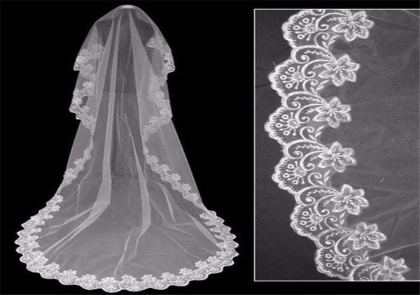 3m lace edge bridal veil women wedding veil with comb cathedral bridal veil 1 layer patry accessories6956593, Black
3m lace edge bridal veil women wedding veil with comb cathedral bridal veil 1 layer patry accessories6956593, Black