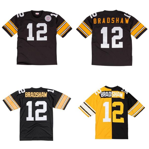 stitched football jersey 12 terry bradshaw 1975 black white mitchell & ness retro rugby jerseys men women youth s-6xl, Black;red
stitched football jersey 12 terry bradshaw 1975 black white mitchell & ness retro rugby jerseys men women youth s-6xl, Black;red