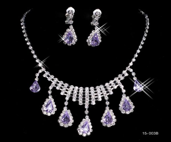 charming purple wedding bridal sets accessories jewelry necklace earring set party jewelry for wedding party bride9226321, White
charming purple wedding bridal sets accessories jewelry necklace earring set party jewelry for wedding party bride9226321, White