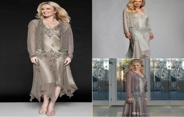 twopieces mother of the bride dresses with coat long sleeve tea length short wedding guest gowns custom mother groom dress7249755, Black;red
twopieces mother of the bride dresses with coat long sleeve tea length short wedding guest gowns custom mother groom dress7249755, Black;red