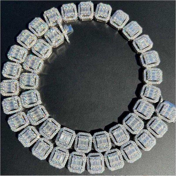 men's 12mm wide moissanite baguette square link chains real 925 silver square chain necklace hip hop bust down chain
men's 12mm wide moissanite baguette square link chains real 925 silver square chain necklace hip hop bust down chain