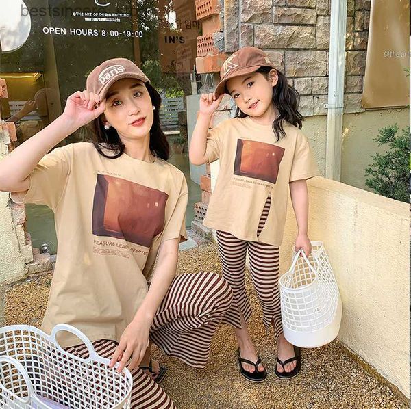 mommy baby girl matching clothes set mom and daughter fashion outfits women t shirts pants 2 piece outfit parent child clothing l230522, Blue
mommy baby girl matching clothes set mom and daughter fashion outfits women t shirts pants 2 piece outfit parent child clothing l230522, Blue