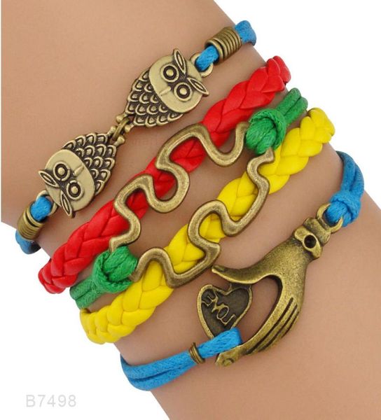owl hamsa hand love heart jigsaw puzzle piece autism awareness owls alloy charm wrap bracelets for women men leather wax fashion g2838141, Golden;silver
owl hamsa hand love heart jigsaw puzzle piece autism awareness owls alloy charm wrap bracelets for women men leather wax fashion g2838141, Golden;silver