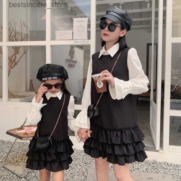 parent-child outfit new mother and women's black cake lace dress set mommy and daughter matching clothes baby girl clothes l230522, Blue
parent-child outfit new mother and women's black cake lace dress set mommy and daughter matching clothes baby girl clothes l230522, Blue