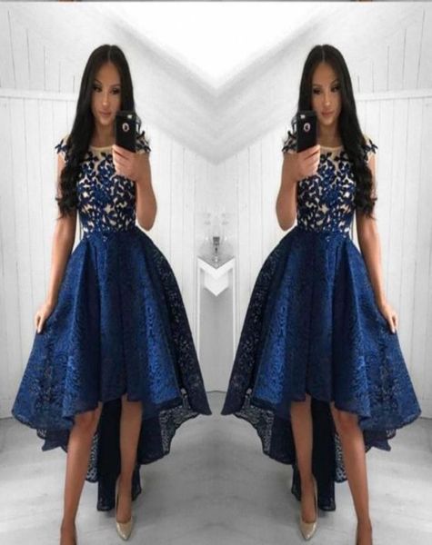 new navy blue cocktail dresses 2019 arabic dubai style high low lace formal club wear homecoming prom party gowns plus size custom5389968, Black
new navy blue cocktail dresses 2019 arabic dubai style high low lace formal club wear homecoming prom party gowns plus size custom5389968, Black