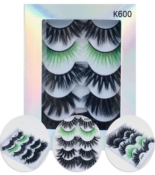 5 pair color lashes 3d eyelashes natural faux mink premium false eyelashes whole color eyelashes dramatic1893635
5 pair color lashes 3d eyelashes natural faux mink premium false eyelashes whole color eyelashes dramatic1893635