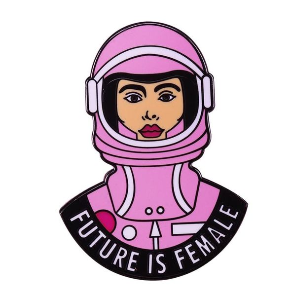 future is female feminist pin space astronaut brooch girl power gifts women charm accessory2888947, Gray
future is female feminist pin space astronaut brooch girl power gifts women charm accessory2888947, Gray