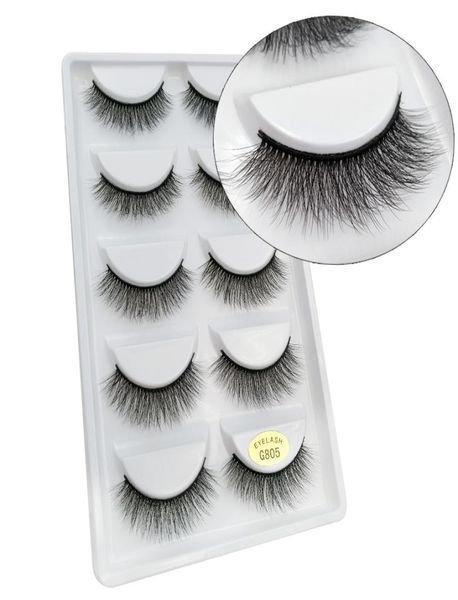 5pairs faux fiber false eyelashes synthetic fake lashes 3d silk eyelashes g8053991659
5pairs faux fiber false eyelashes synthetic fake lashes 3d silk eyelashes g8053991659