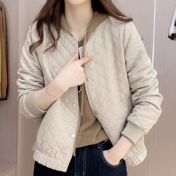 women's jackets 2023 spring and autumn new korean casual fashion diamond plaid coats cardigan outerwear, Black;brown
women's jackets 2023 spring and autumn new korean casual fashion diamond plaid coats cardigan outerwear, Black;brown