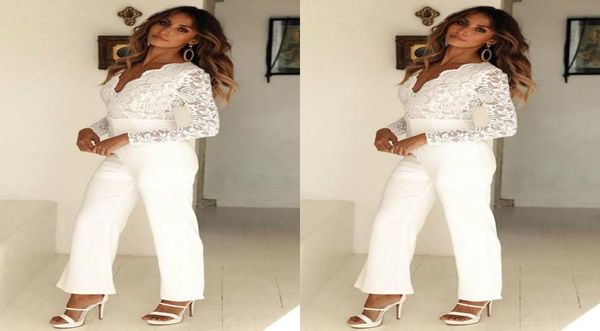 vneck white jumpsuits 2020 wedding dresses lace satin plus size bridal gowns pants dress vestidos de novia4395678
vneck white jumpsuits 2020 wedding dresses lace satin plus size bridal gowns pants dress vestidos de novia4395678