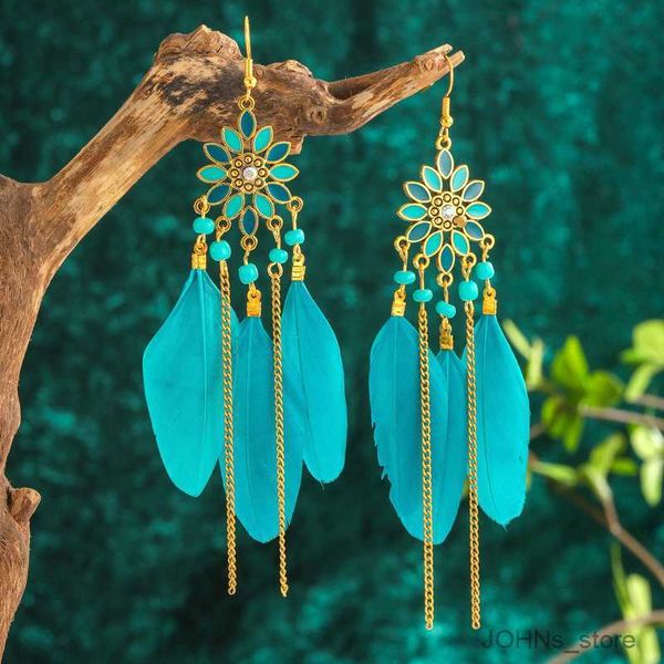stud long sun flower feather earrings for women trendy ethnic retro gold chain earring wedding vacation jewelry r230630, Golden;silver
stud long sun flower feather earrings for women trendy ethnic retro gold chain earring wedding vacation jewelry r230630, Golden;silver