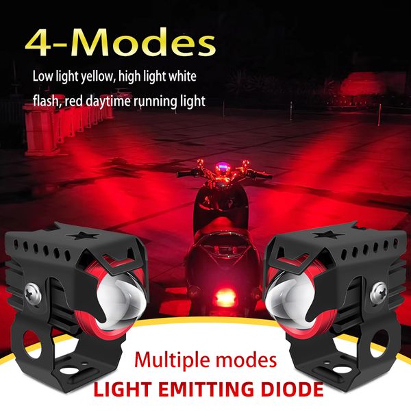 4 modes motorcycle led spotlight moto auxiliary fog light 3 color external work lights
4 modes motorcycle led spotlight moto auxiliary fog light 3 color external work lights