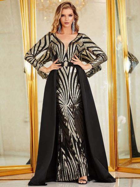 2023 aso ebi black girls mermaid prom dresses with detachable train african sequined beaded long sleeve formal evening gowns gold black rece
2023 aso ebi black girls mermaid prom dresses with detachable train african sequined beaded long sleeve formal evening gowns gold black rece