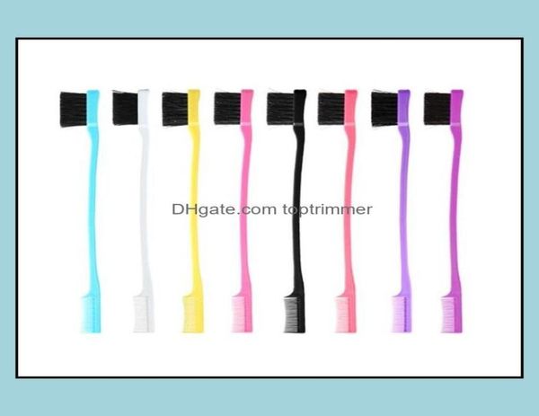 brushes care tools products100pcs double sided edge control comb styling tool hair toothbrush style eyebrow brush drop delivery 8652213, Silver
brushes care tools products100pcs double sided edge control comb styling tool hair toothbrush style eyebrow brush drop delivery 8652213, Silver