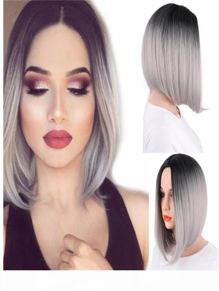 hair wig synthetic wigs ombre grey hair bob style short wigs for women black and pink hairs1604018
hair wig synthetic wigs ombre grey hair bob style short wigs for women black and pink hairs1604018