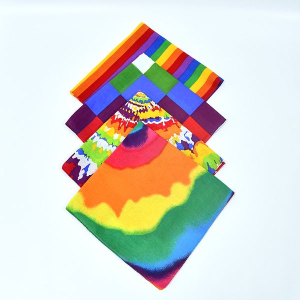 fashion blogger designer jewelry new colorful rainbow printing pattern square scarf all cotton magic headband bandanas durag wholesale dj09, Blue;gray
fashion blogger designer jewelry new colorful rainbow printing pattern square scarf all cotton magic headband bandanas durag wholesale dj09, Blue;gray
