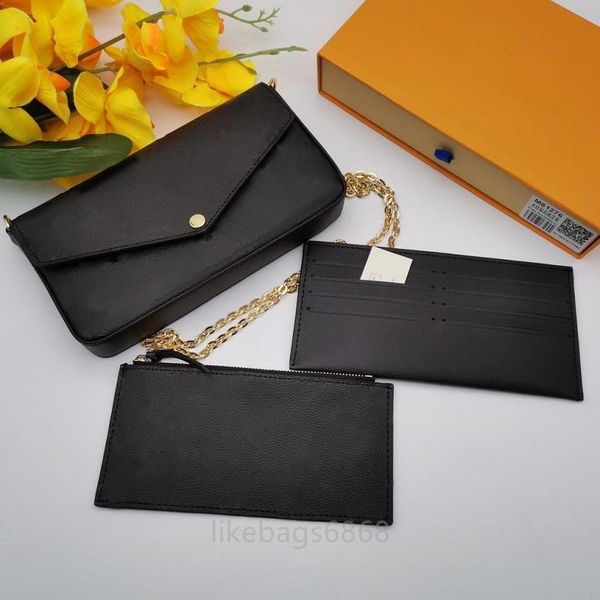handbag wallet quality pochette felicie women fashion designers bags real leather purse holder wallet handbag messenger crossbody chain clut
handbag wallet quality pochette felicie women fashion designers bags real leather purse holder wallet handbag messenger crossbody chain clut