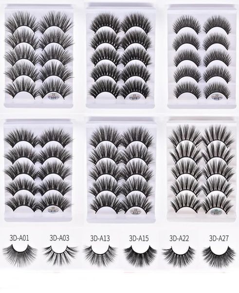 new 5 pairs soft fake 3d mink hair false eyelashes handmade wispy fluffy long faux mink lashes natural eye makeup tools4420641
new 5 pairs soft fake 3d mink hair false eyelashes handmade wispy fluffy long faux mink lashes natural eye makeup tools4420641