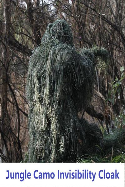 brand new 3d universal camouflage suits woodland clothes adjustable size ghillie suit for hunting army tactical sniper set kits7462360, Black;green
brand new 3d universal camouflage suits woodland clothes adjustable size ghillie suit for hunting army tactical sniper set kits7462360, Black;green
