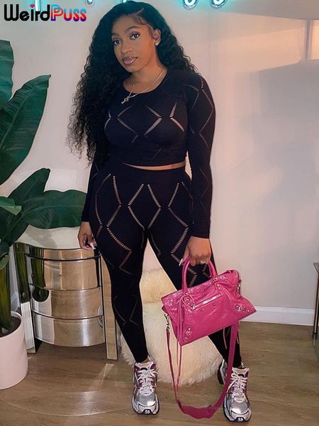 women's tracksuits weird puss hollow tracksuit women 2 piece set sporty elastic long sleeve crop eggings matching skinny streetwear out, Gray
women's tracksuits weird puss hollow tracksuit women 2 piece set sporty elastic long sleeve crop eggings matching skinny streetwear out, Gray