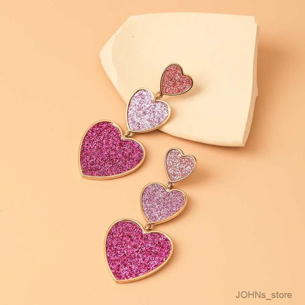 stud lady cute purple heart pendant drop earrings for women new trendy big wedding statement earrings jewelry r230630, Golden;silver
stud lady cute purple heart pendant drop earrings for women new trendy big wedding statement earrings jewelry r230630, Golden;silver