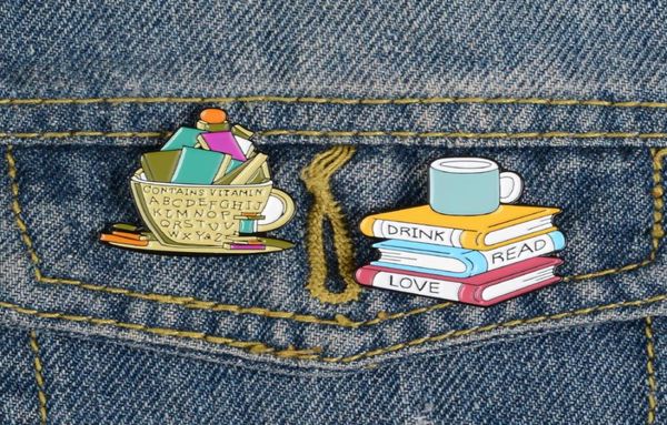 drink read love enamel pin books coffee custom brooch backpack clothes lapel pins cartoon badge reading jewelry gift for friends1824462, Blue
drink read love enamel pin books coffee custom brooch backpack clothes lapel pins cartoon badge reading jewelry gift for friends1824462, Blue