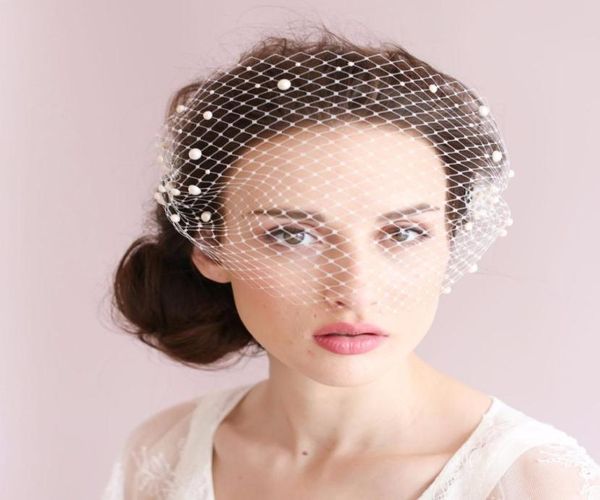 pearl beaded birdcage veil one layer delicate handmade net bridal hair accessories 2017 new style9469518, Black
pearl beaded birdcage veil one layer delicate handmade net bridal hair accessories 2017 new style9469518, Black