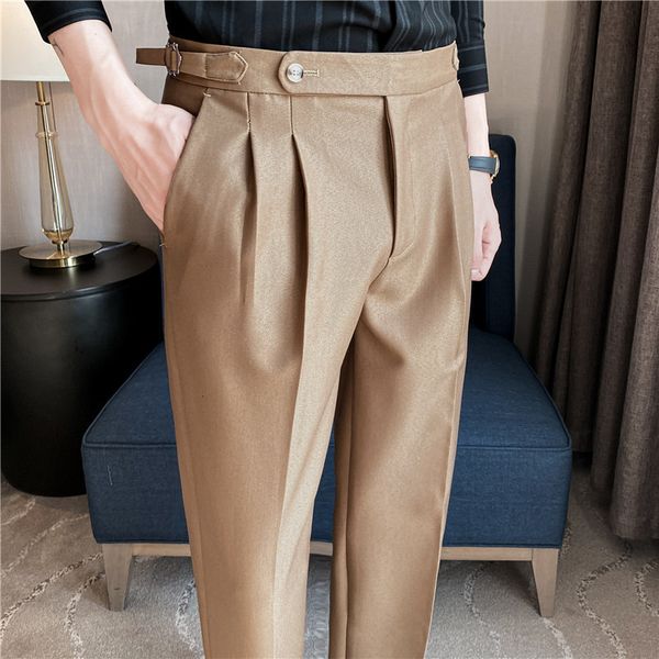 men's pants 2023 fashions slim fit formal trousers mens autumn winter brand business casual black blue stretch long 2936 230630
men's pants 2023 fashions slim fit formal trousers mens autumn winter brand business casual black blue stretch long 2936 230630