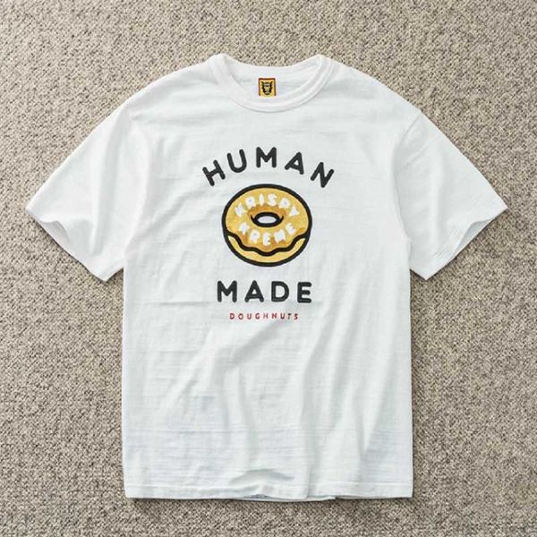 men's t-shirts donut letter print human made t shirt vintage cartoon bamboo cotton short sleeve casual loose t-shirt for men women l230, White;black
men's t-shirts donut letter print human made t shirt vintage cartoon bamboo cotton short sleeve casual loose t-shirt for men women l230, White;black