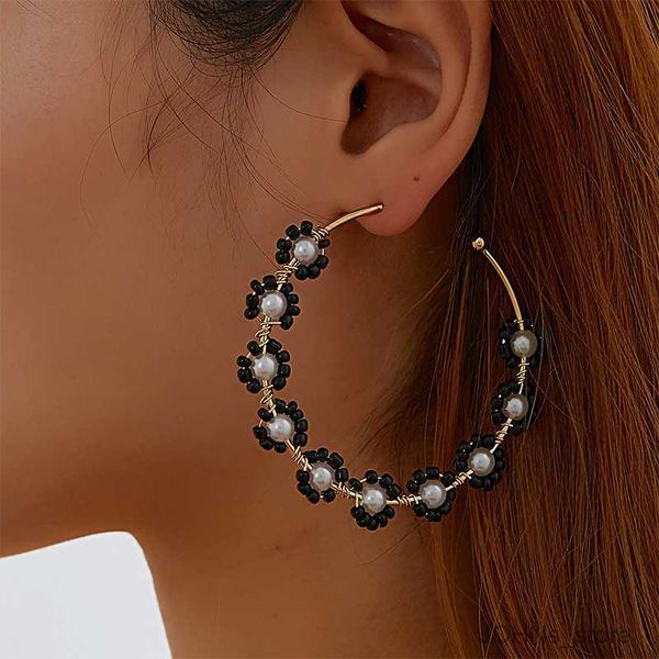 stud vintage black white pearl flower shape large circle earring for women fashion earring daily birthday party jewelry gifts r230630, Golden;silver
stud vintage black white pearl flower shape large circle earring for women fashion earring daily birthday party jewelry gifts r230630, Golden;silver