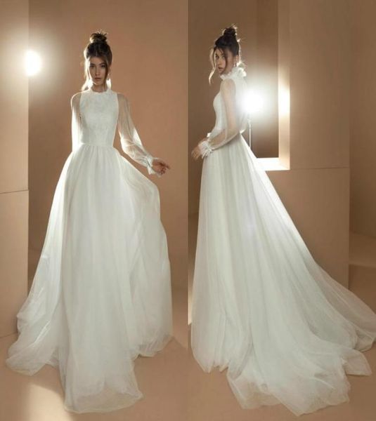 beach a line wedding dresses 2020 high neck lace appliques romantic bridal gowns long sleeve bohemian wedding vestido de noiva7555519, White
beach a line wedding dresses 2020 high neck lace appliques romantic bridal gowns long sleeve bohemian wedding vestido de noiva7555519, White